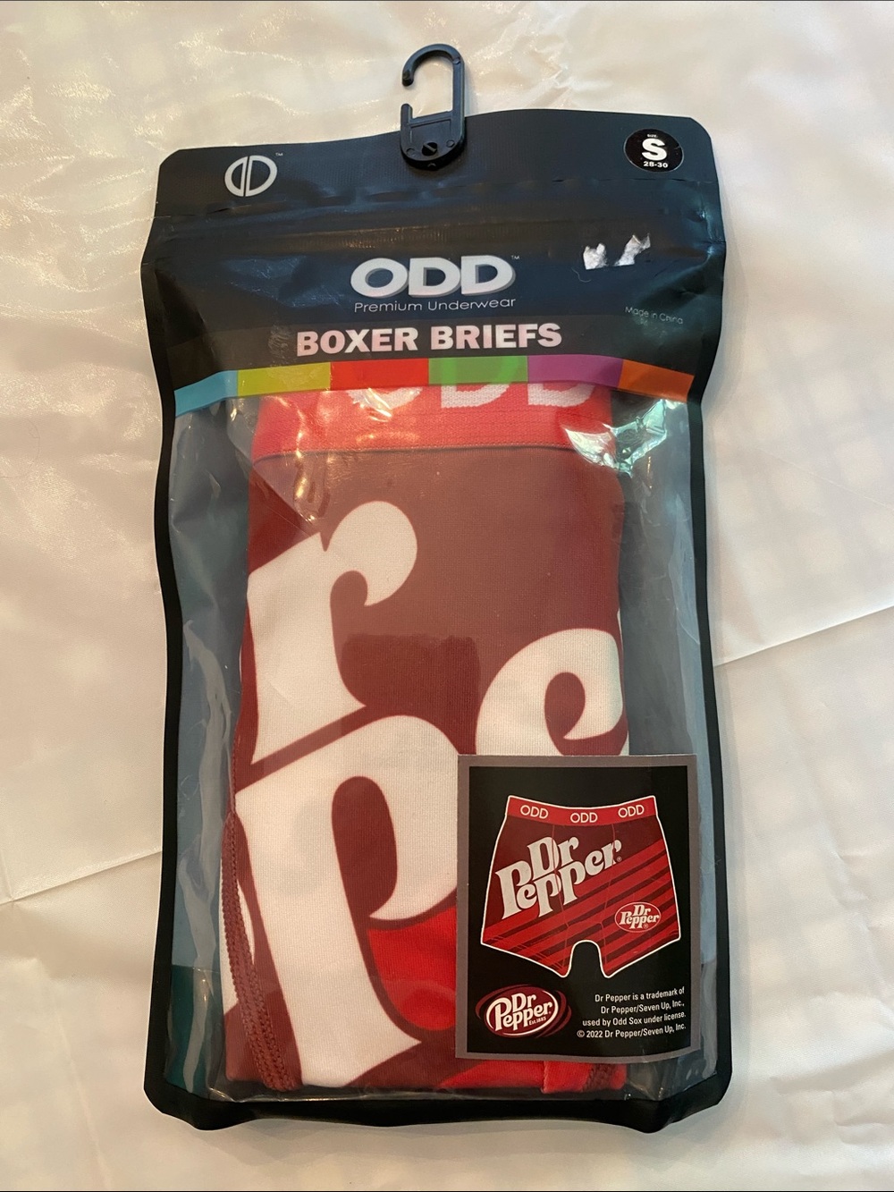 Dr Pepper Men’s Boxer Briefs - Red